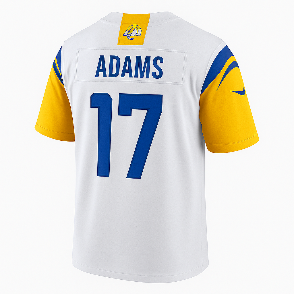 Los Angeles Rams Adams 17 Home Game Jersey